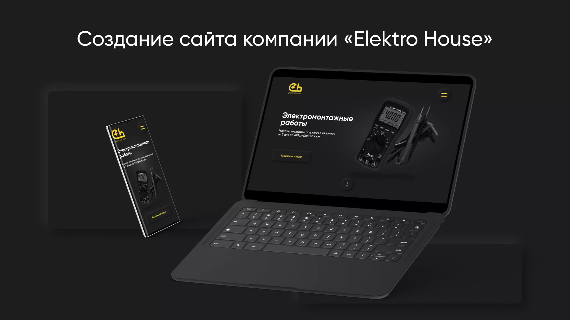 Создание сайта компании «Elektro House» в Великих Луках