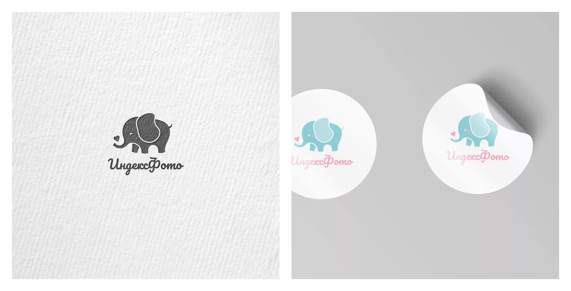 Создание логотипа компании «Индекс Фото» в Великих Луках