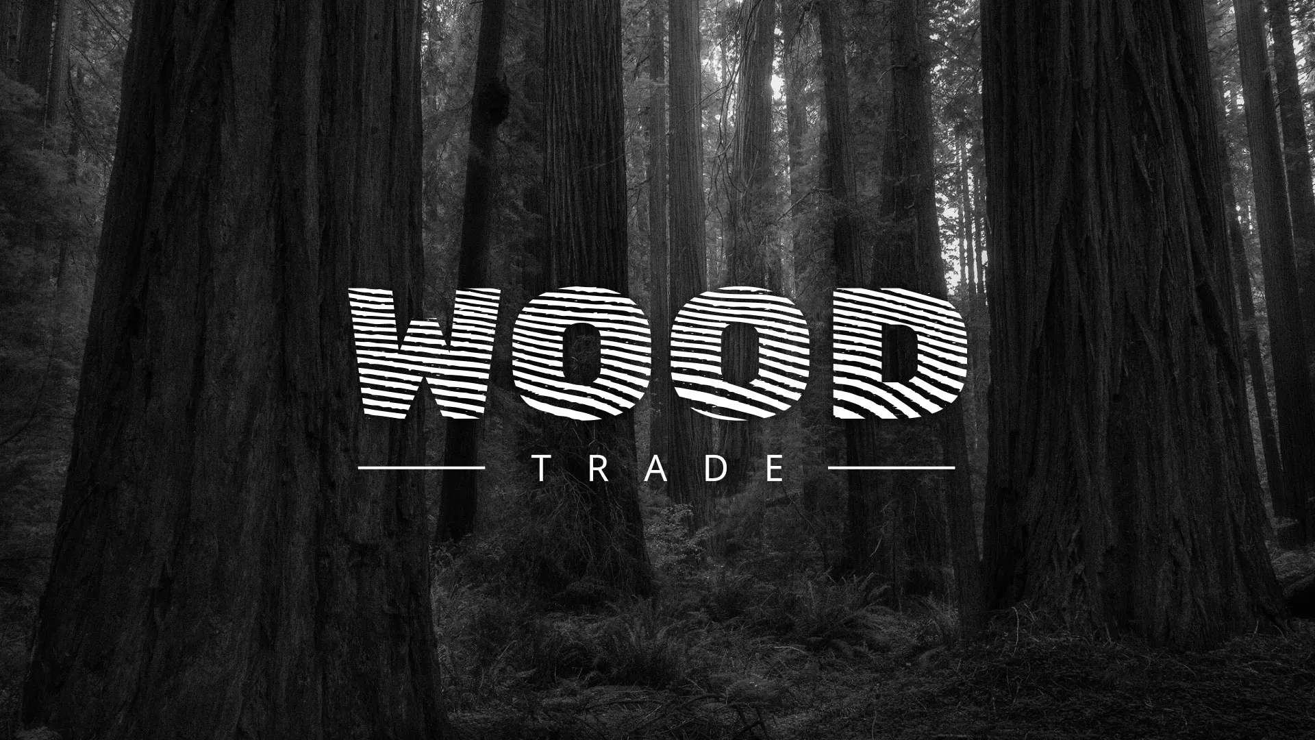 Разработка логотипа для компании «Wood Trade» в Великих Луках