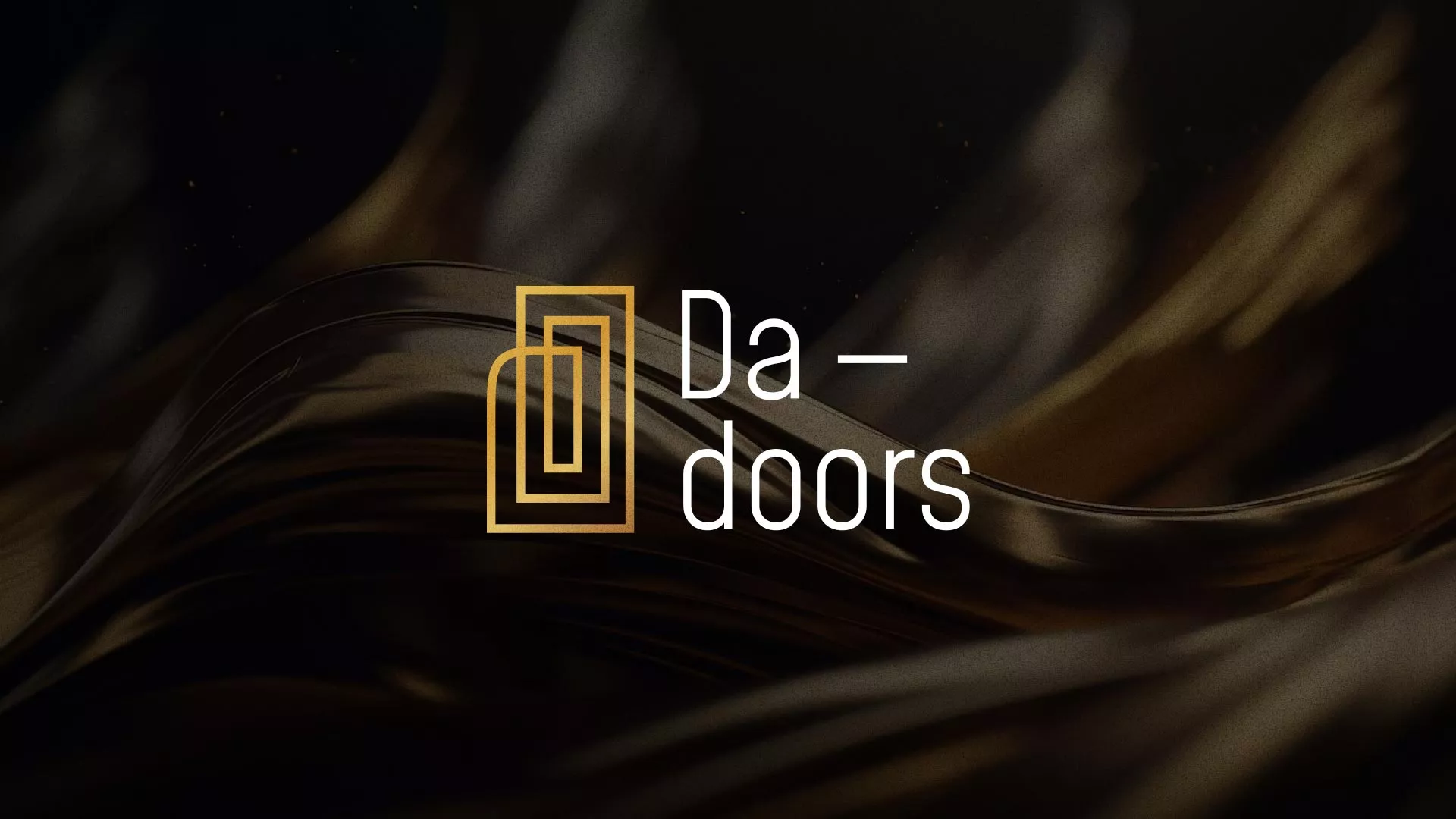 Разработка логотипа для компании «DA-DOORS» в Великих Луках